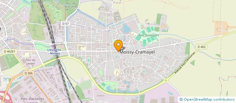 localisation de l'entreprise CABINET MEDICAL DR RACHID BOUHADDI à MOISSY-CRAMAYEL