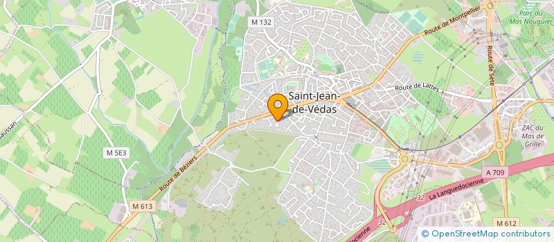 localisation de l'entreprise CABINET MEDICAL DRS CLAUDEL CARDAIRE à SAINT-JEAN-DE-VEDAS