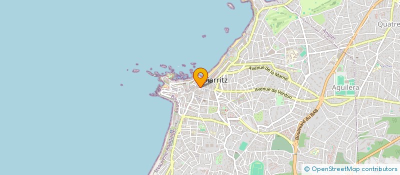 localisation de l'entreprise CABINET MEDICAL DRS LARRERE ET PERRIN à BIARRITZ