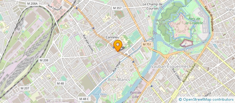 localisation de l'entreprise CABINET MEDICAL DRS LEFRANCQ&VOUTERS à LILLE
