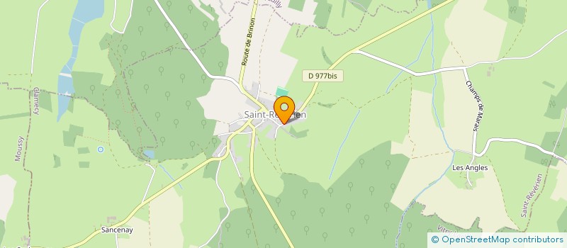 localisation de l'entreprise CABINET MEDICAL DU BEUVRON  BRINON SUR BEUVRON