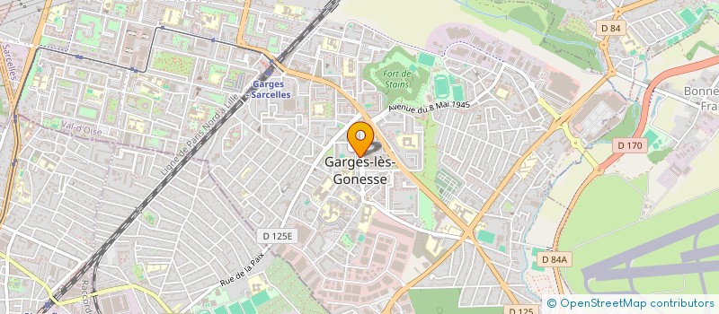 localisation de l'entreprise CABINET MEDICAL DU DOCTEUR FOURAR-LAIDI à GARGES-LES-GONESSE