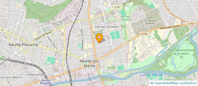 localisation de l'entreprise CABINET MEDICAL DU DOCTEUR OUCISSA à NEUILLY SUR MARNE