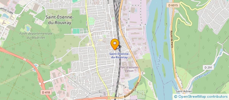 localisation de l'entreprise CABINET MEDICAL DU ROND POINT  SAINT-ETIENNE-DU-ROUVRAY