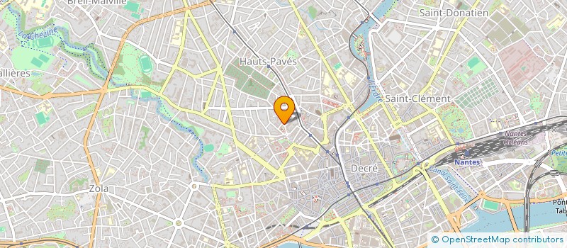 localisation de l'entreprise CABINET MEDICAL ET DENTAIRE à NANTES