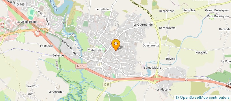 localisation de l'entreprise CABINET MEDICAL GUILLAUME APOLLINAIRE à MUZILLAC