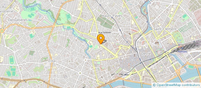 localisation de l'entreprise CABINET MEDICAL GUIST'HAU à NANTES