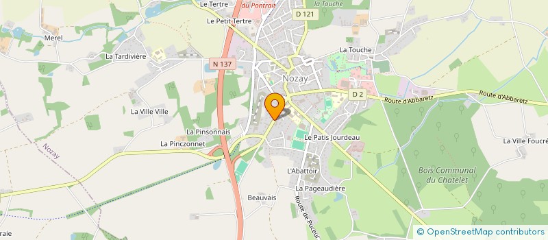 localisation de l'entreprise CABINET MEDICAL JMK  NOZAY