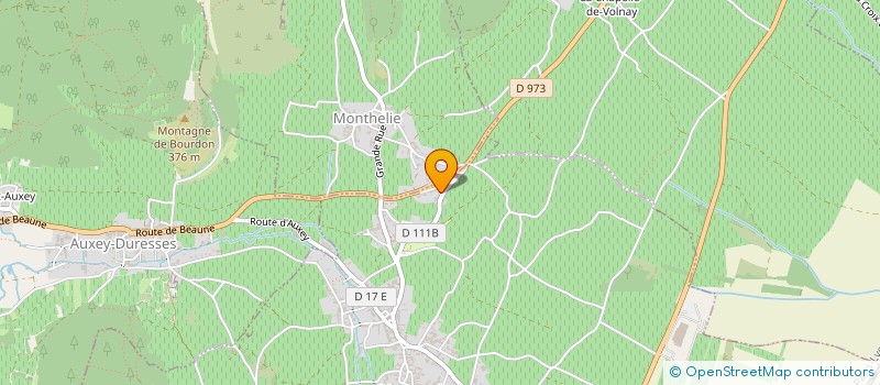 localisation de l'entreprise CABINET MEDICAL LES HAUTS DE MEURSAULT  MEURSAULT