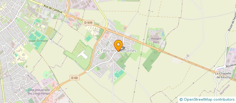 localisation de l'entreprise CABINET MEDICAL MATERNE & BODIN  TILLOY-LES-MOFFLAINES