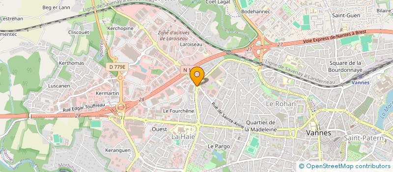 localisation de l'entreprise CABINET MEDICAL MG VEIL à VANNES