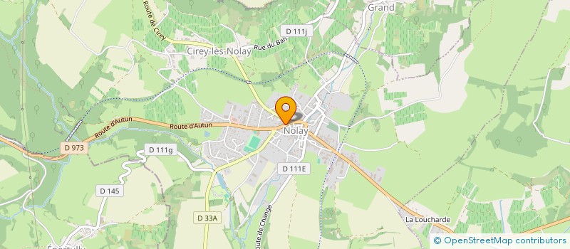 localisation de l'entreprise CABINET MEDICAL NOLAY  NOLAY