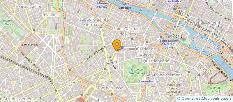 localisation de l'entreprise CABINET MEDICAL RENNES 75  PARIS