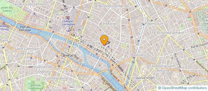 localisation de l'entreprise CABINET MEDICAL RIVOLI III  PARIS