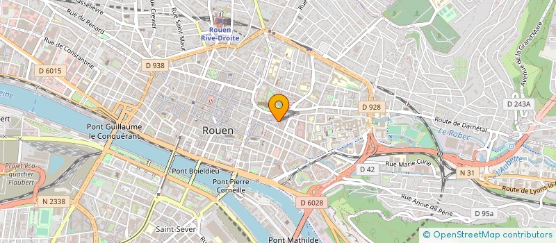 localisation de l'entreprise CABINET MEDICAL SAINT OUEN à ROUEN