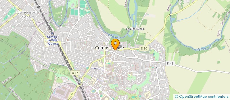 localisation de l'entreprise CABINET MEDICAL SOMMEVILLE  COMBS-LA-VILLE