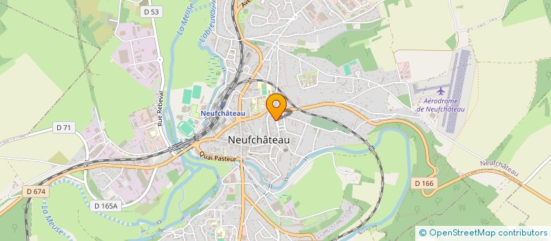 localisation de l'entreprise CABINET MEDICAL TRAUTMANN  NEUFCHATEAU