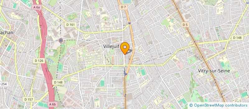 localisation de l'entreprise CABINET MEDICAL VILLEJUIF  VILLEJUIF