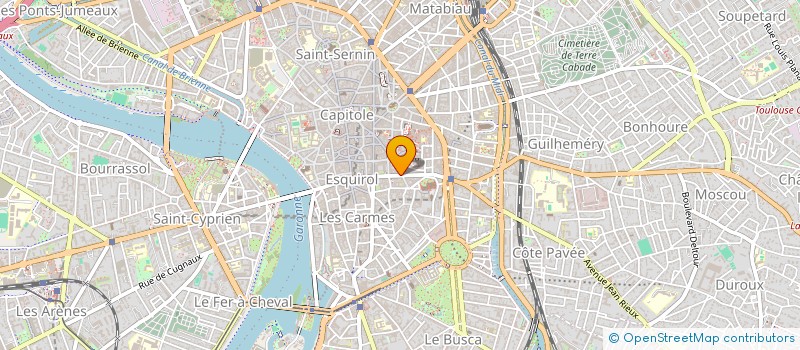 localisation de l'entreprise CABINET MERCIE - SCP D'AVOCATS à TOULOUSE