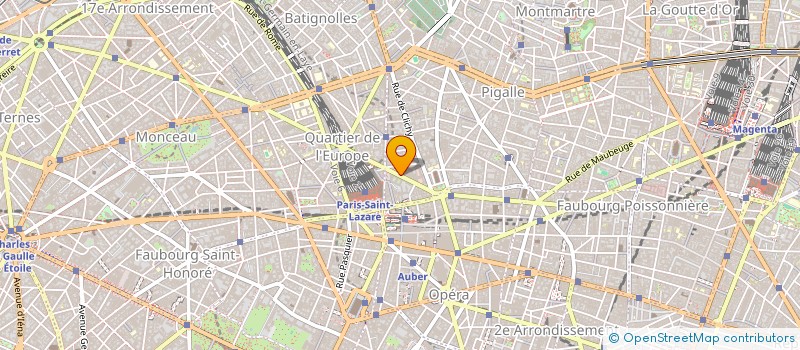 localisation de l'entreprise CABINET MG-RH  PARIS