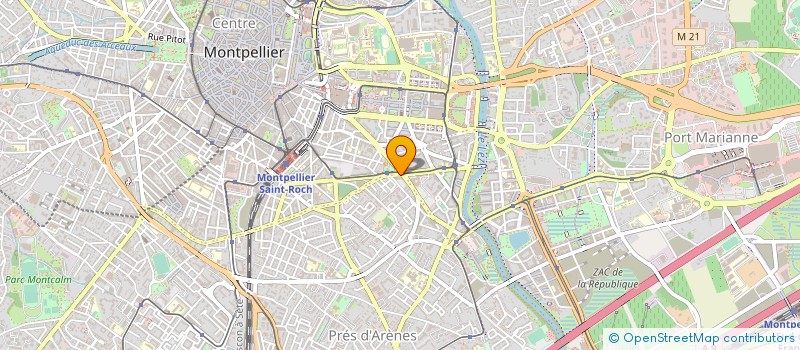 localisation de l'entreprise CABINET MICHEL CONSULTING  MONTPELLIER