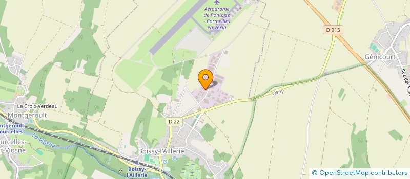 localisation de l'entreprise CABINET MIKAE  PONTOISE