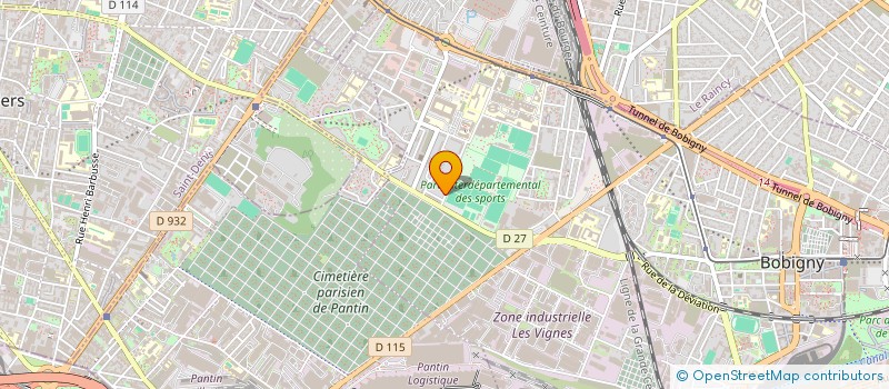 localisation de l'entreprise CABINET ML DR OBADIA A ET LV à BOBIGNY