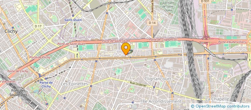 localisation de l'entreprise CABINET MONTMARTRE  PARIS