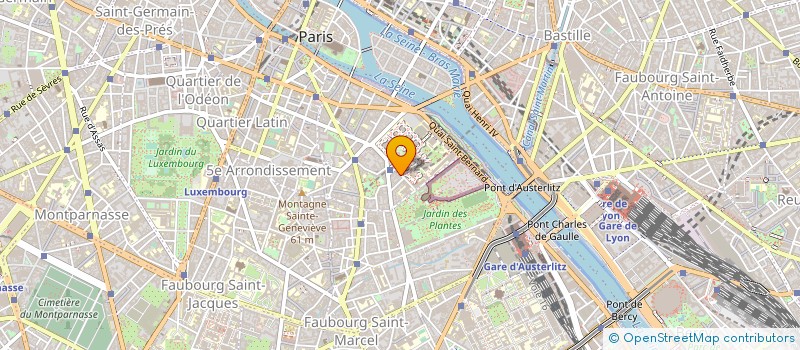 localisation de l'entreprise CABINET MORIN & ASSOCIES à PARIS