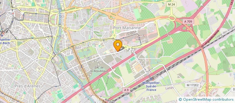localisation de l'entreprise CABINET MORIOUSSEF à MONTPELLIER