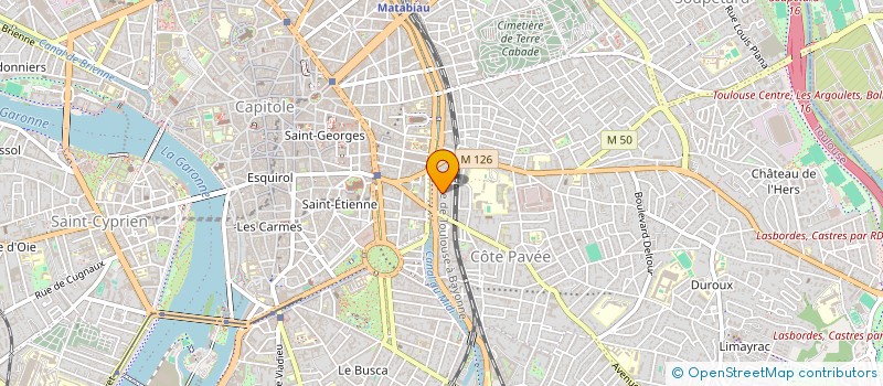 localisation de l'entreprise CABINET MORLANNE VIGOUROUX  TOULOUSE