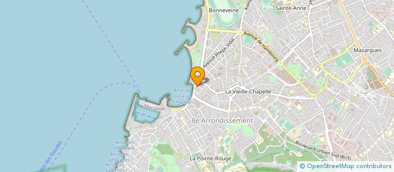 localisation de l'entreprise CABINET MOUACI à MARSEILLE