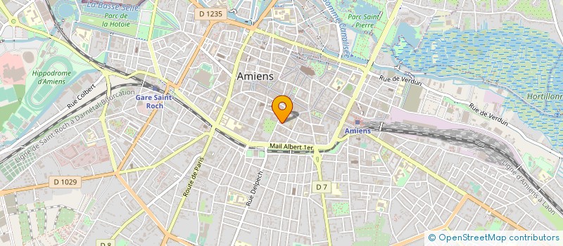 localisation de l'entreprise CABINET NANCEL à AMIENS