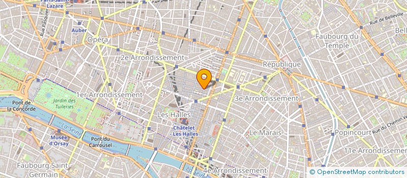 localisation de l'entreprise CABINET NATIONAL DE COMMUNICATION à PARIS