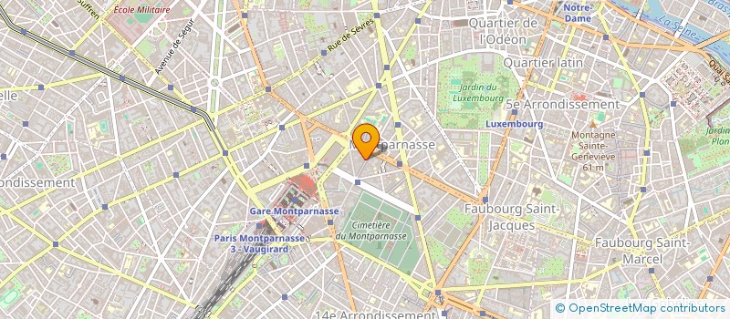 localisation de l'entreprise CABINET NDC  PARIS