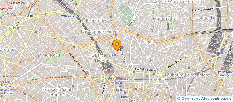 localisation de l'entreprise CABINET NICOLAS & CIE - ADMINISTRATEUR DE BIENS  PARIS