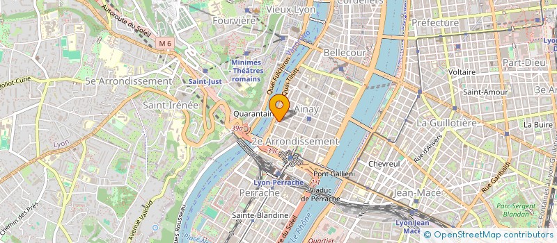 localisation de l'entreprise CABINET NOUGEIN  LYON