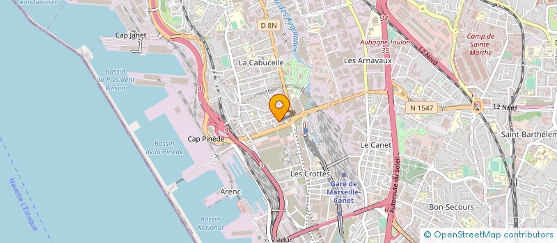 localisation de l'entreprise CABINET ODDO MEDICAL à MARSEILLE