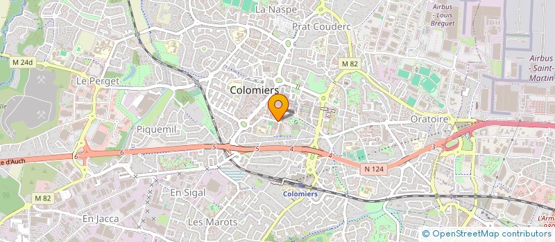 localisation de l'entreprise CABINET ONNO ET CONSULTANTS à COLOMIERS