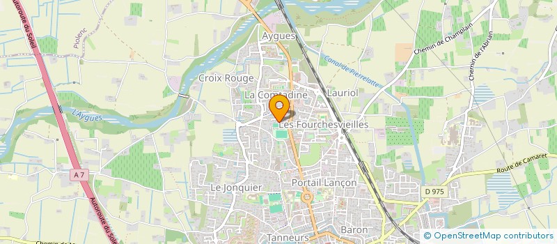 localisation de l'entreprise CABINET OPH à ORANGE