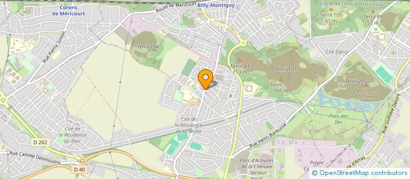 localisation de l'entreprise CABINET ORTHOPHONIE ROUVROY  ROUVROY