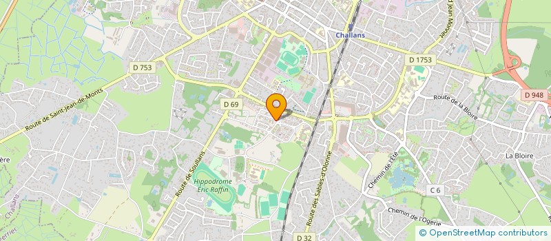 localisation de l'entreprise CABINET OUAIRY ET ASSOCIES à CHALLANS