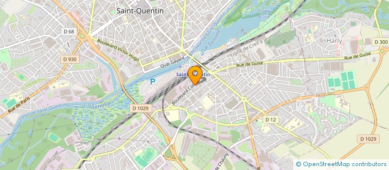 localisation de l'entreprise CABINET OUSPENSKY à SAINT-QUENTIN