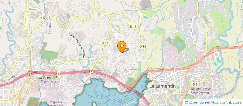 localisation de l'entreprise CABINET PARACLET à LE LAMENTIN