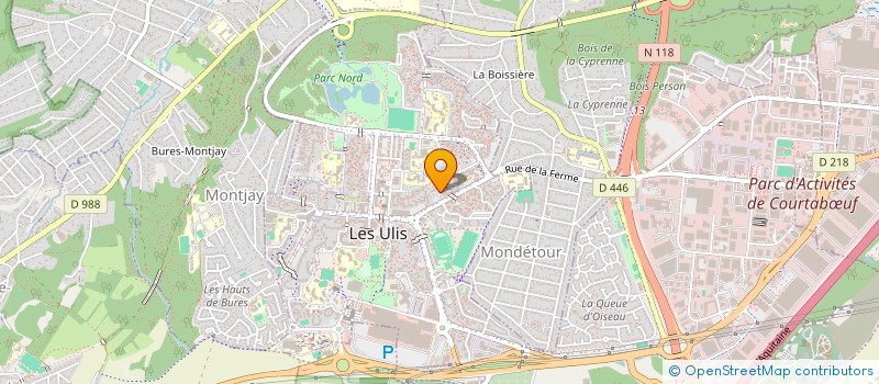 localisation de l'entreprise CABINET PARAMEDIC COURDIMANCHE à LES ULIS