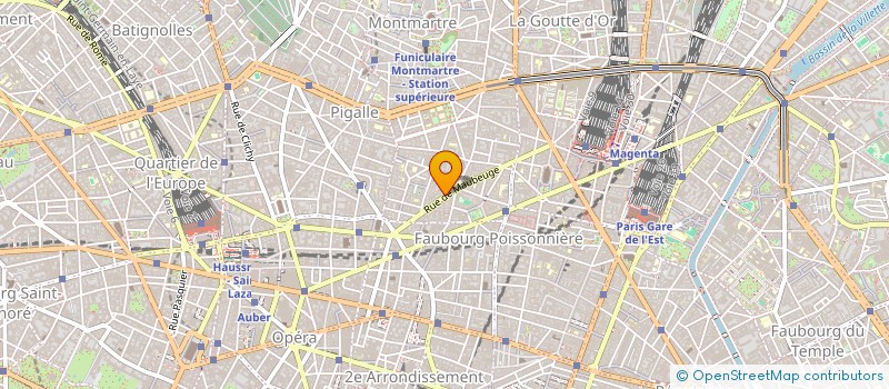 localisation de l'entreprise CABINET PARIZOT  PARIS