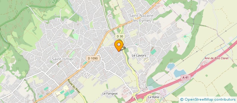 localisation de l'entreprise CABINET PARLA DIEGO à SAINT-ISMIER