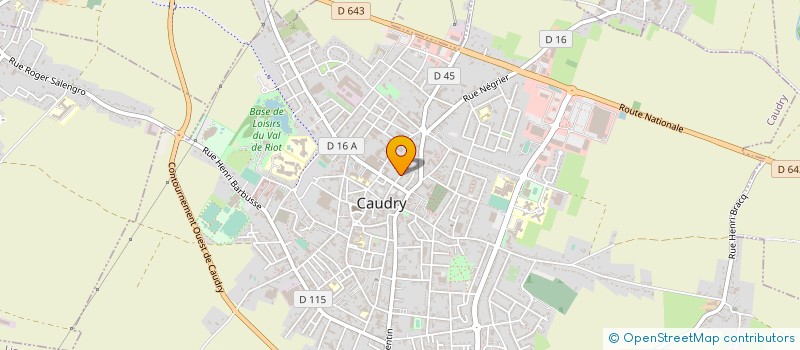 localisation de l'entreprise CABINET PASCAL DIME à CAMBRAI