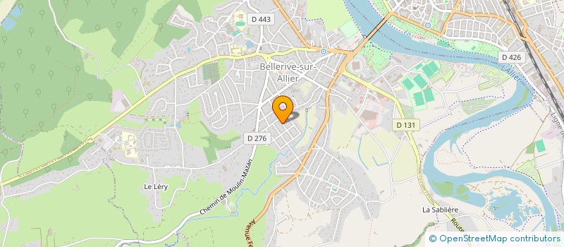 localisation de l'entreprise CABINET PASCAL EYZAT à BELLERIVE-SUR-ALLIER