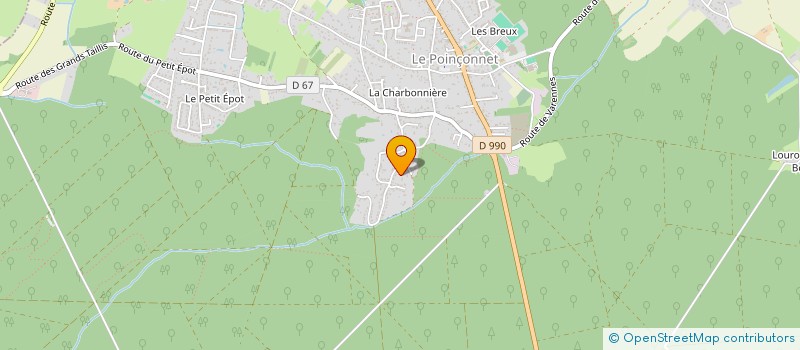 localisation de l'entreprise CABINET PASSY BLR à LE POINCONNET